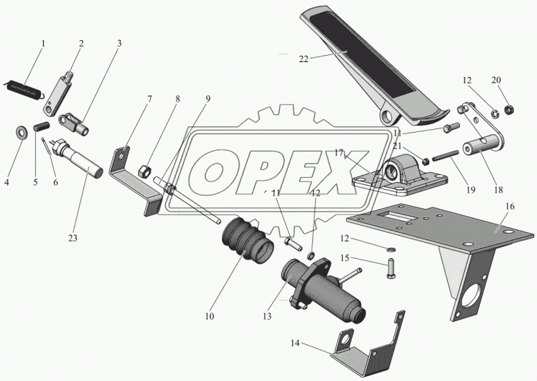 101-1602006 Рычаг МАЗ